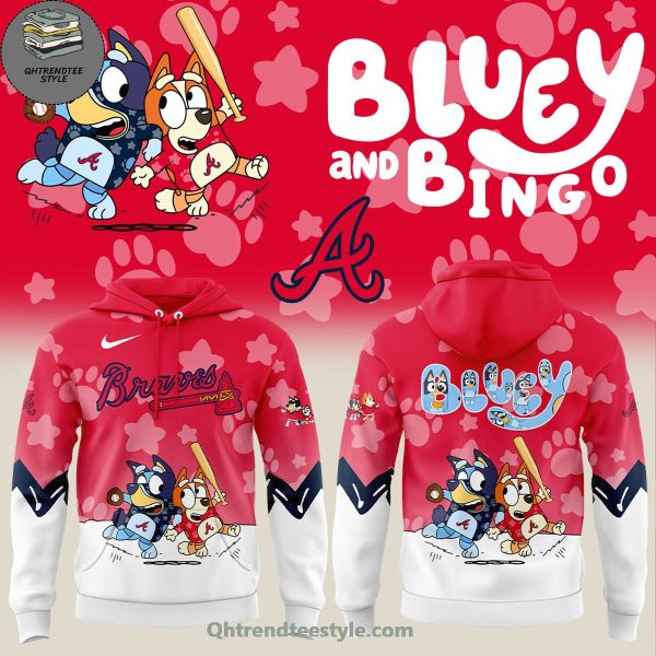 Atlanta Braves x Bluey And Bingo 2025 Limited Edition Hoodie