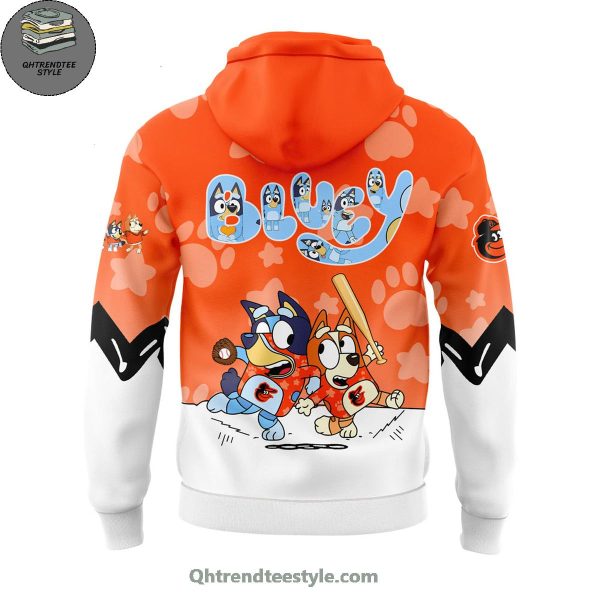 Baltimore Orioles Bluey And Bingo Night Limited Edition Hoodie