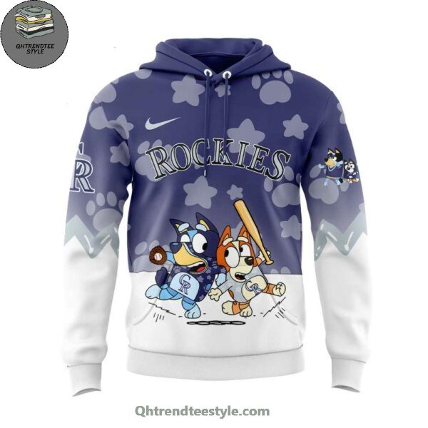 Colorado Rockies Bluey And Bingo 2025 Limited Edition Hoodie