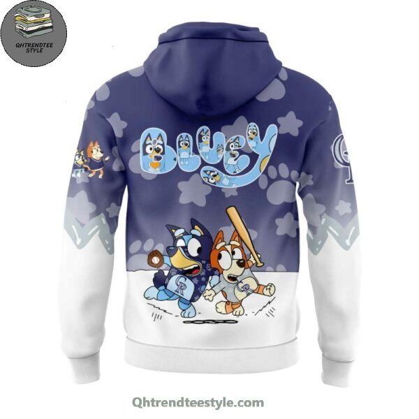 Colorado Rockies Bluey And Bingo 2025 Limited Edition Hoodie