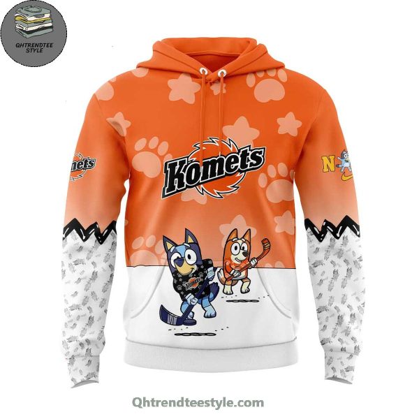 Fort Wayne Komets Bluey And Bingo 2025 Limited Edition Hoodie