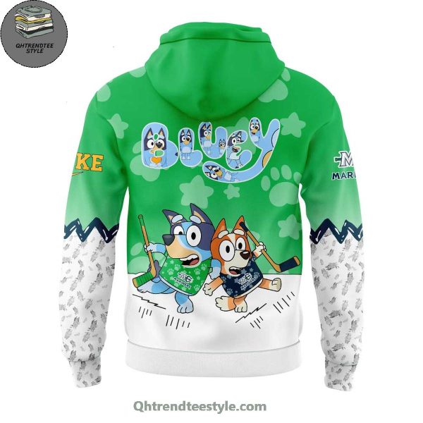 Maine Mariners Bluey And Bingo 2025 Limited Edition Hoodie