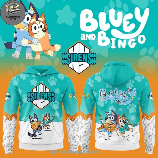 New York Sirens x Bluey and Bingo Night 2025 Limited Edition Hoodie