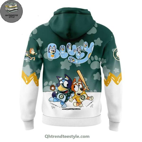 Oakland Athletics Bluey And Bingo 2025 Limited Edition Hoodie