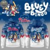 Worcester Railers Bluey And Bingo 2025 Limited Edition Hoodie