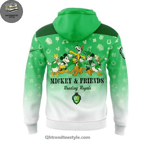 Reading Royals x Mickey & Friends Night For Fans 2025 Limited Edition Hoodie – Green