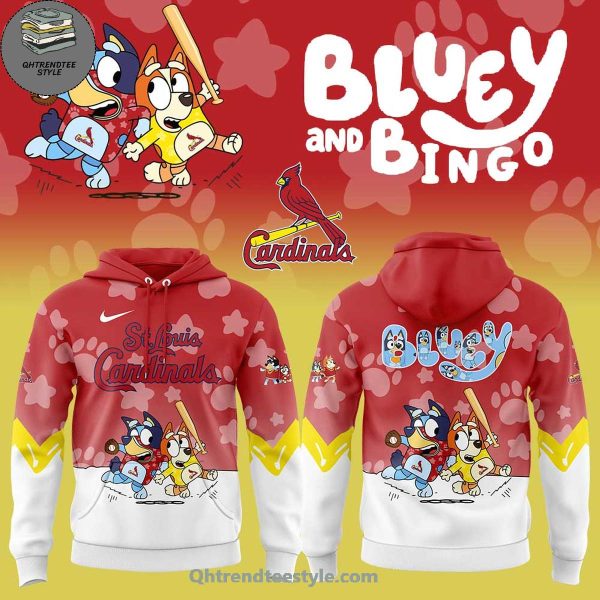 St.Louis Cardinals x Bluey and Bingo Night 2025 Limited Edition Hoodie