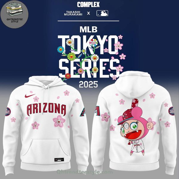 Arizona Diamondbacks MLB x Takashi Murakami World Tour Tokyo Series Hoodie