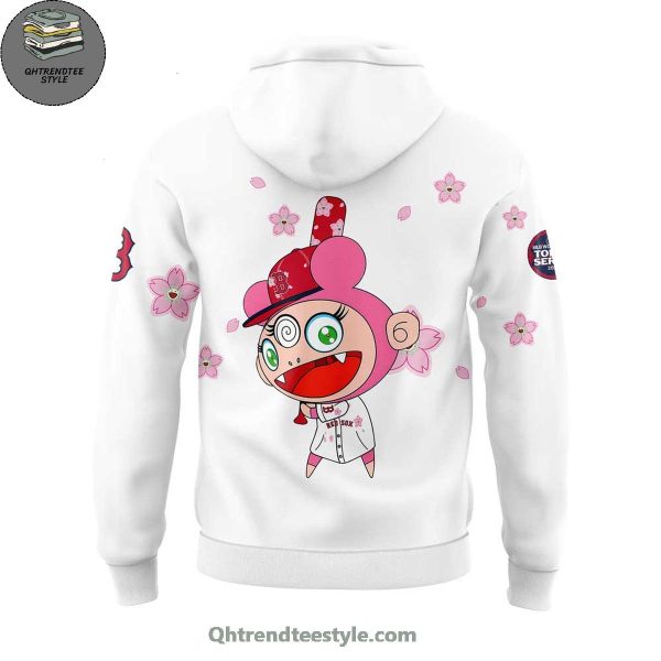 Boston Red Sox Takashi Murakami x MLB World Tour Tokyo Series For Fans White Hoodie