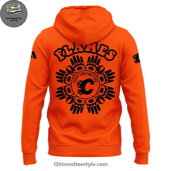 Calgary Flames X Honouring Truth and Reconciliation 2025 Hoodie Cap