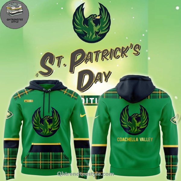 Coachella Valley Firebirds x St. Patty’s Day 2025 Special New Hoodie