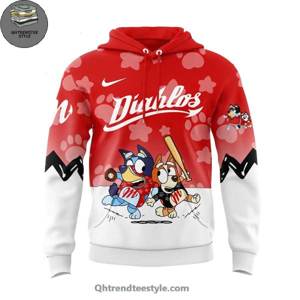 Diablos Rojos del Mexico x Bluey and Bingo Night For Fans 2025 Hoodie