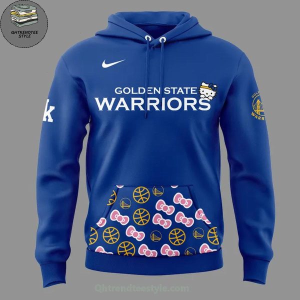 Golden State Warriors x Hello Kitty 2025 Hoodie