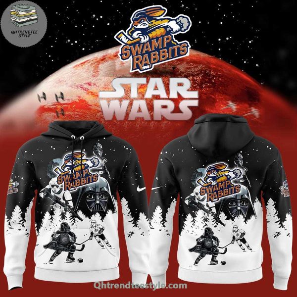 Greenville Swamp Rabbits x Star Wars For Fans 2025 Hoodie