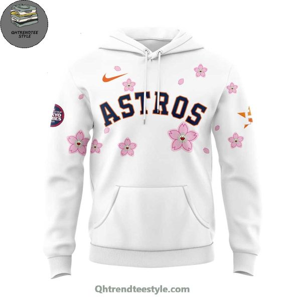 Houston Astros Takashi Murakami x MLB World Tour Tokyo Series For Fans White Hoodie