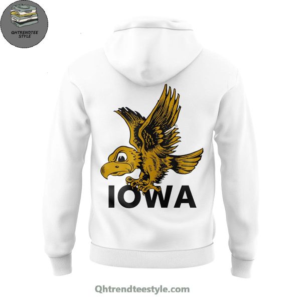 Iowa Hawkeyes Men’s Basketball Legacy Logo Club Hoodie