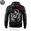 Los Angeles Dodgers MLB x Demon Slayer Inosuke Hashibira Black Hoodie