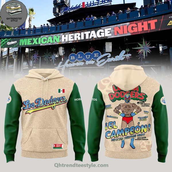 Los Angeles Dodgers x Mexican Heritage Night Campeon 2025 Hoodie