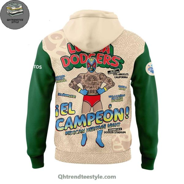 Los Angeles Dodgers x Mexican Heritage Night Campeon 2025 Hoodie