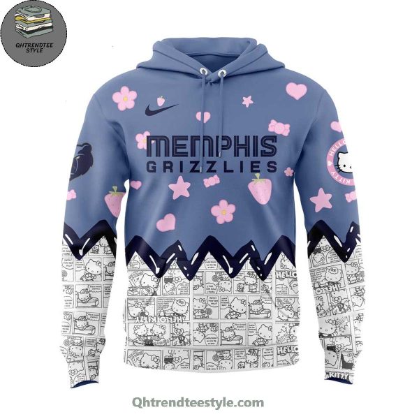 Memphis Grizzlies x Hello Kitty Night Game 2025 Hoodie