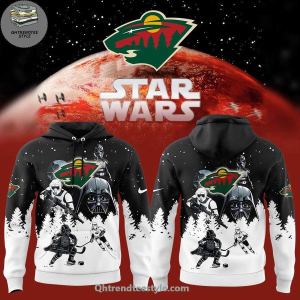 Minnesota Wild x Star Wars For Fans 2025 Hoodie