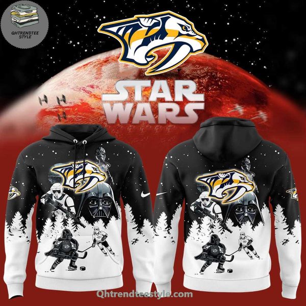 Nashville Predators x Star Wars For Fans 2025 Hoodie