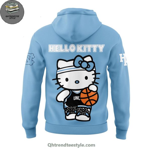 North Carolina Tar Heels Basketball x Hello Kitty Night Game For Fans Hoodie