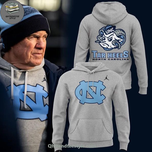 North Carolina Tar Heels x Head Coach Bill Belichick Limited Edition Hoodie