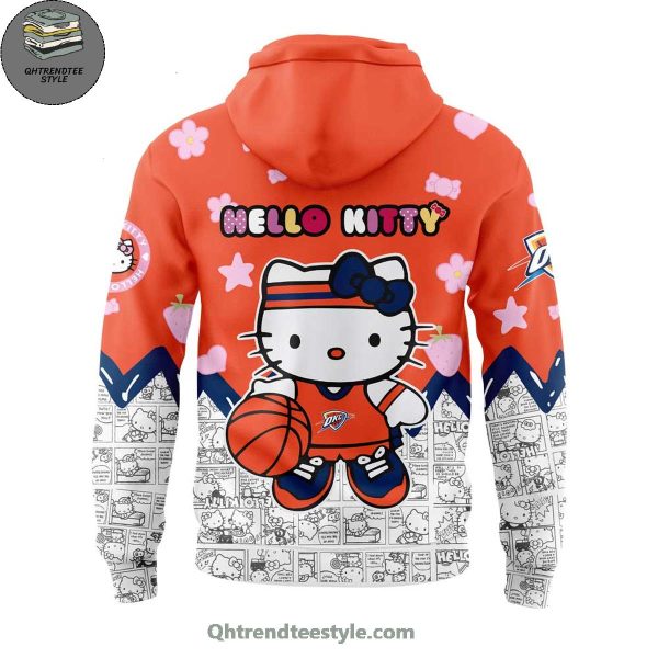 Oklahoma City Thunder x Hello Kitty Night Game 2025 Hoodie