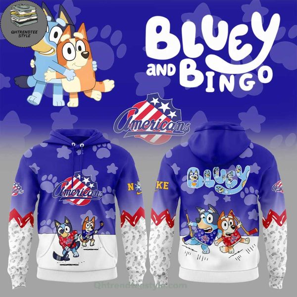 Rochester Americans x Bluey And Bingo For Fans 2025 Hoodie