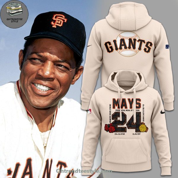 San Francisco Giants RIP Willie Mays Thank You For The Memories Hoodie