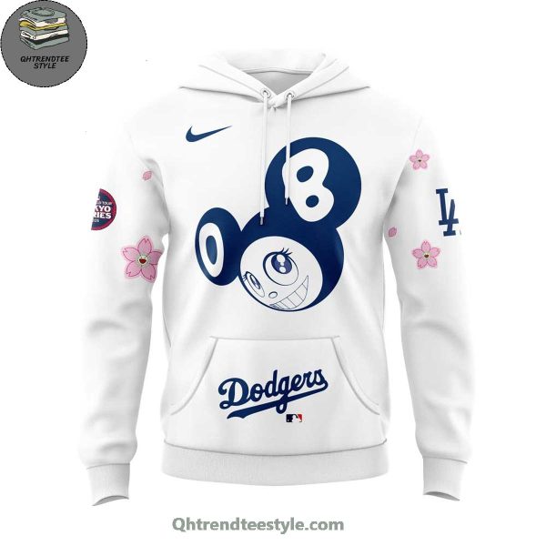 Takashi Murakami x MLB World Tour Tokyo Series For Fans White Hoodie