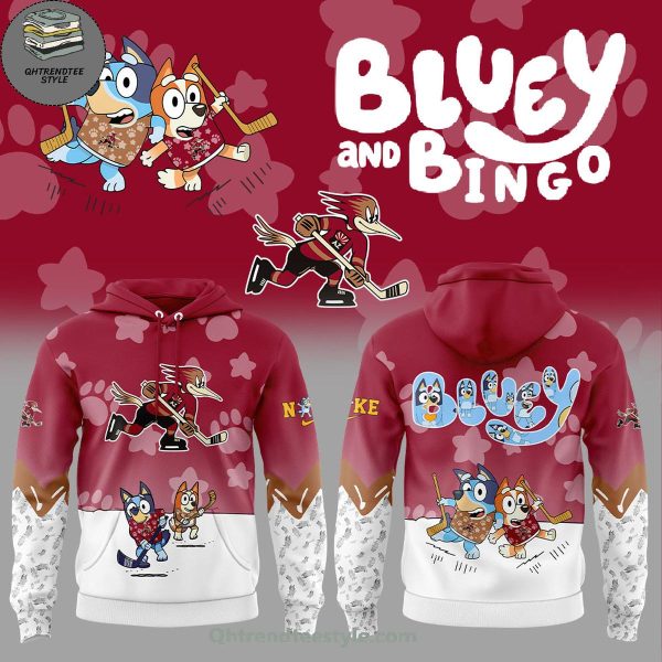 Tucson Roadrunners x Bluey and Bingo For Fans 2025 Hoodie