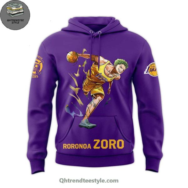 Zozo Are Joining The Los Angeles Lakers For One Piece Night Hoodie